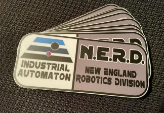 Industrial Automaton N.E.R.D. Sticker